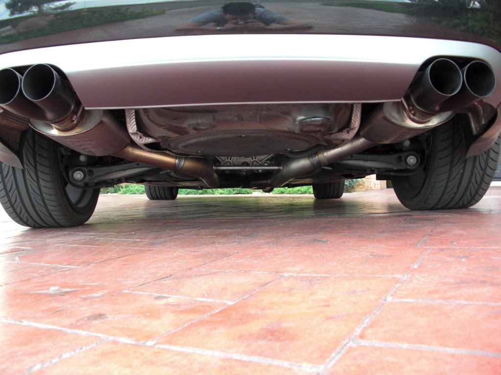 Dual Outlet Exhaust Tips For S4 Valence