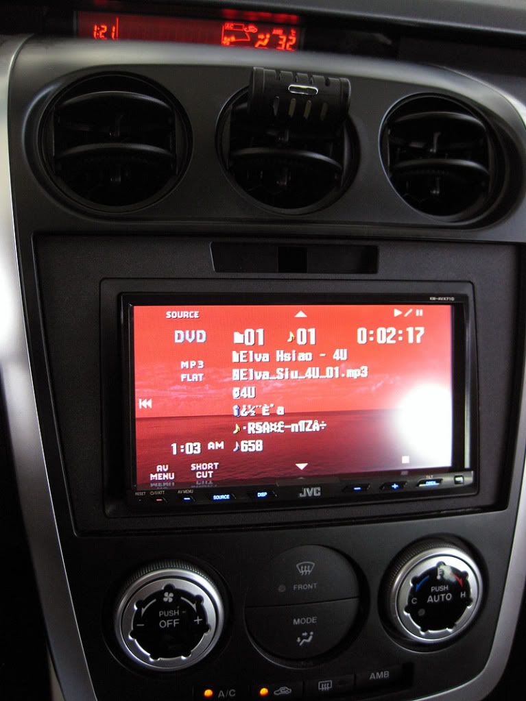 Dash Kit Installed (c) mikomi15 installed car stereo