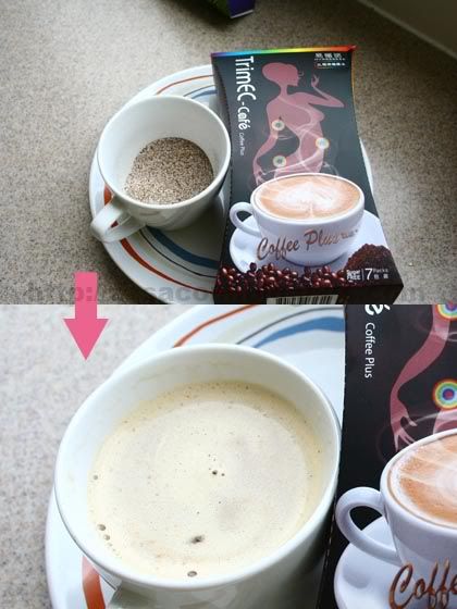 TrimEC-Cafe slimming drink, Coffee