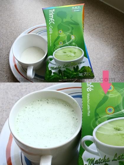 TrimEC-Cafe slimming drink, Matcha Latte