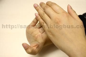 Simple hand massage