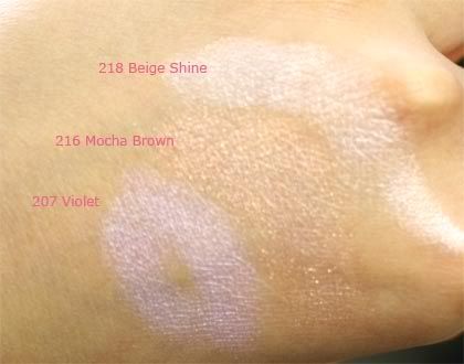 Korean cosmetics - Clio Art Shadow and an Art Highlight