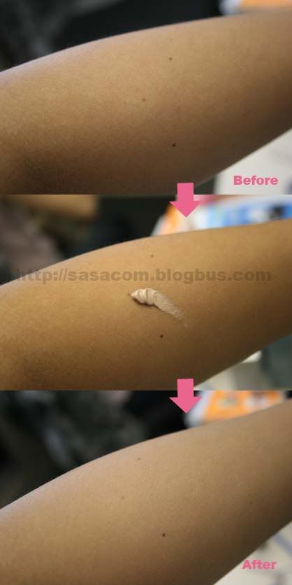 natural coverage but lighter skintone result from Dr.G BB cream