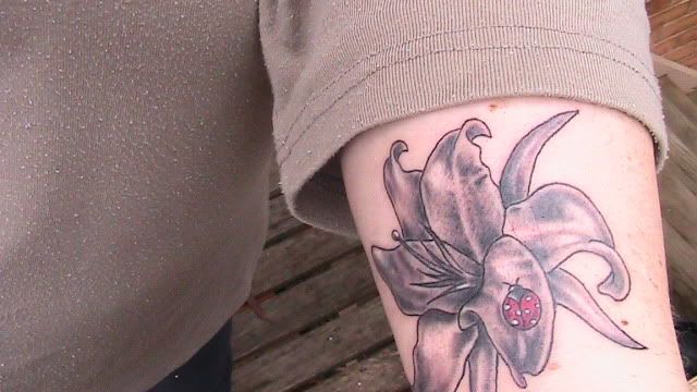 Flower+tattoo my+new+1st+tattoo