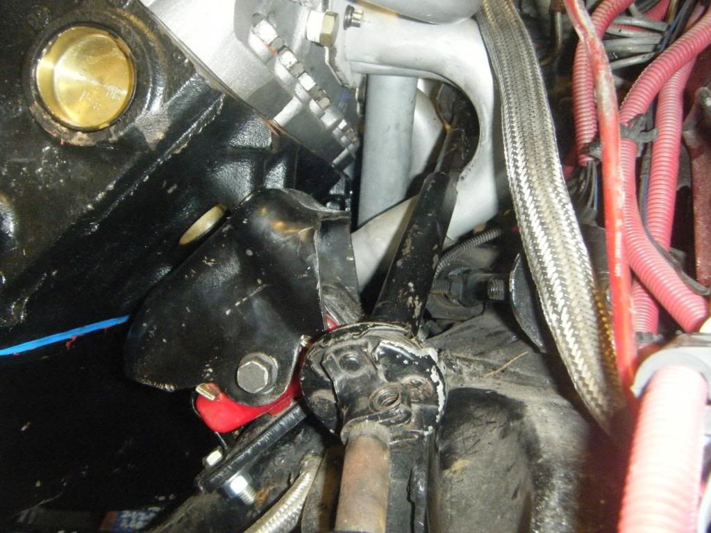 • View topic headers hitting steering shaft