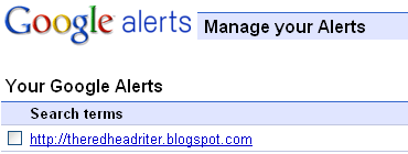 Manage Alerts