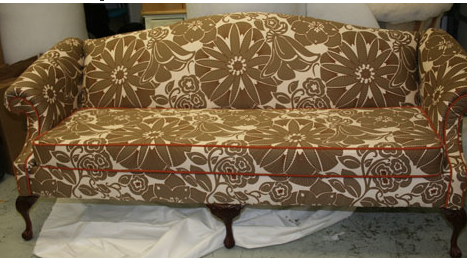 goodwill couch using Anna Marie Horner fabric goodwill couch using Anna Marie Horner fabric