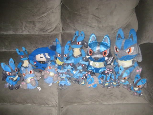 Lucario Plushie