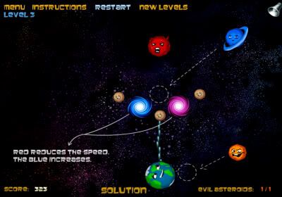 Evil Asteroids Game