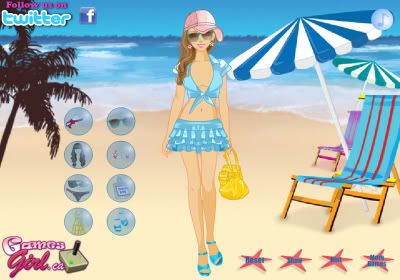 Summer Beach Girl Game