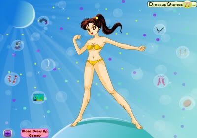 Dress Model Online Game on Games To Play Online  Play Sailormoon Dress Up