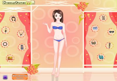 Sunny Beach Day Dress Up Game