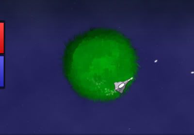Alien Asteroid Assault Game