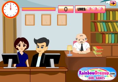 Play Games Online on Play Kissing In The Office