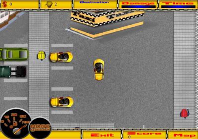 Taxi Driver Challenge Game
