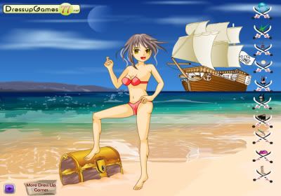 Pirate Girl Dress Up Game