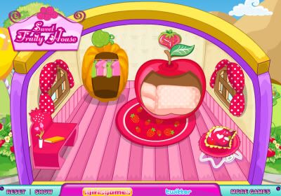 Sweet Fruity House Decoration Game