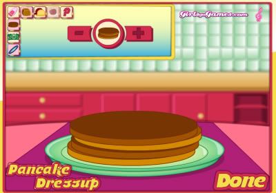 Pancake Dressup Game