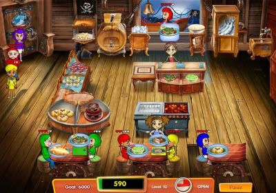 Cooking Dash 3 Thrills and Spills Game