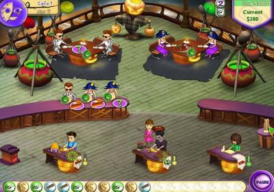 Amelie's Cafe Halloween Game
