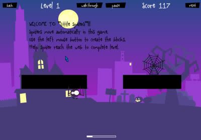 Play Little Spiders Halloween Edition