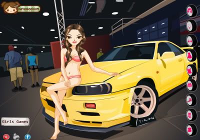 Play Beautiful Car Show Girl