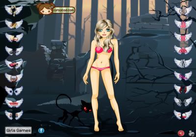Gothic Fairy Styling Game