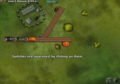 Railroad Shunting Puzzle Game