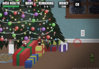 Christmas Defense Game