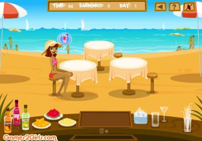 Beach Cocktail Bar Game