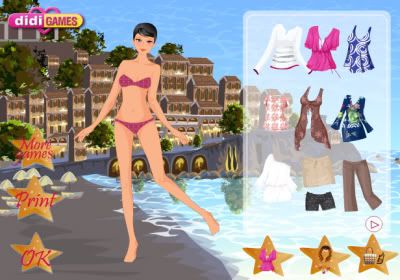 Fashion Game  Online on Island Fashion Game