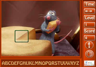 Hidden Alphabets Ratatouille Game