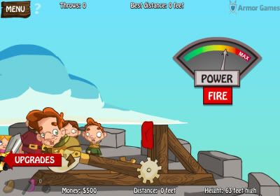 Catapult Madness Game