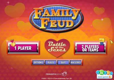 Family Feud Battle of the Sexes Game