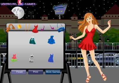 Night Out Dress Up Game