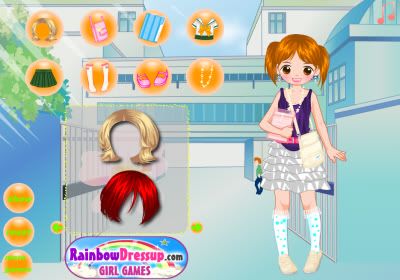 New School Year Dress Up Game
