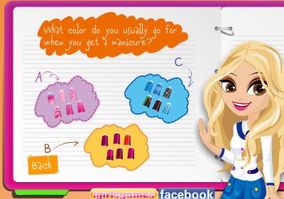 Back to School Makeover Test Game