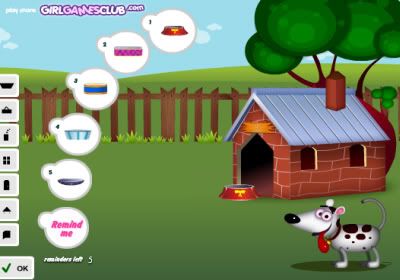 Dog Dream House Game