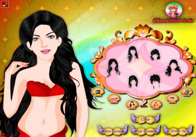 Dress Model Games Free on Download Free Games  Fancy Mermaid Dress Up Game