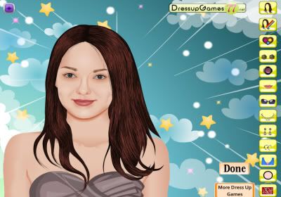 Play Dakota Fanning Celebrity Makeover