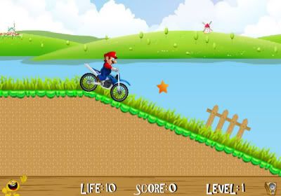 Mario Ride Game