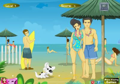 Play Hawaiian Beach Kissing