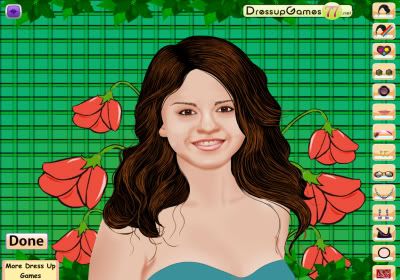Selena Gomez Makeover Game