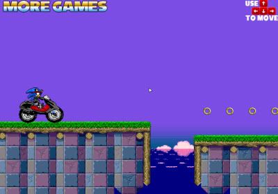 Sonic Ninja Motobike Game
