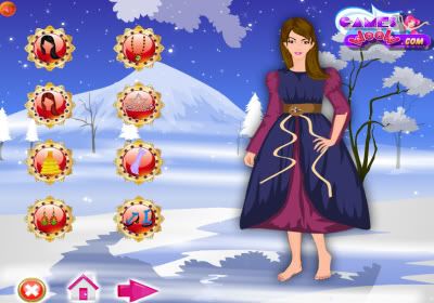 Winter Princess Dress Up Game