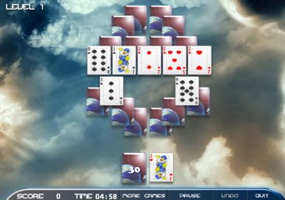 Play Galactic Odyssey Solitaire