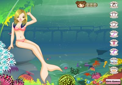 Play Mermaid Dress Up and Styling