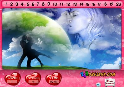 Hidden Numbers Valentines Day Game
