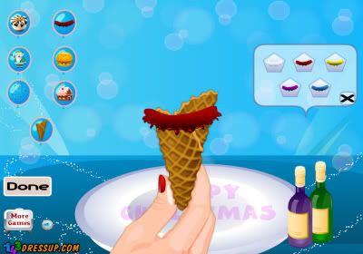 Yummy Cone Ice Cream Game