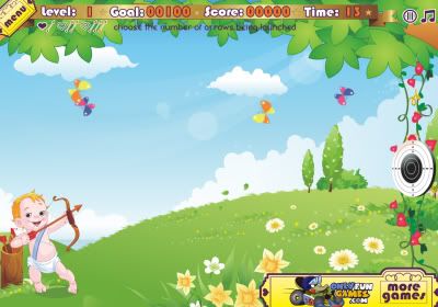 Little Angel Archery Contest Game
